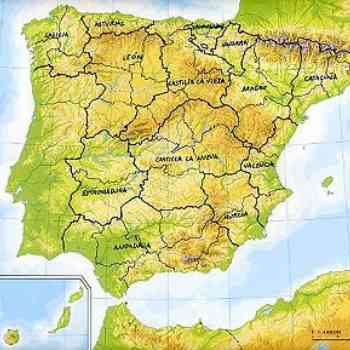 División regional española según mapas escolares y enciclopedias. Siglo XIX y XX